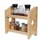 NEX™ 2-Tier Wood Spice Rack Countertop Organizer